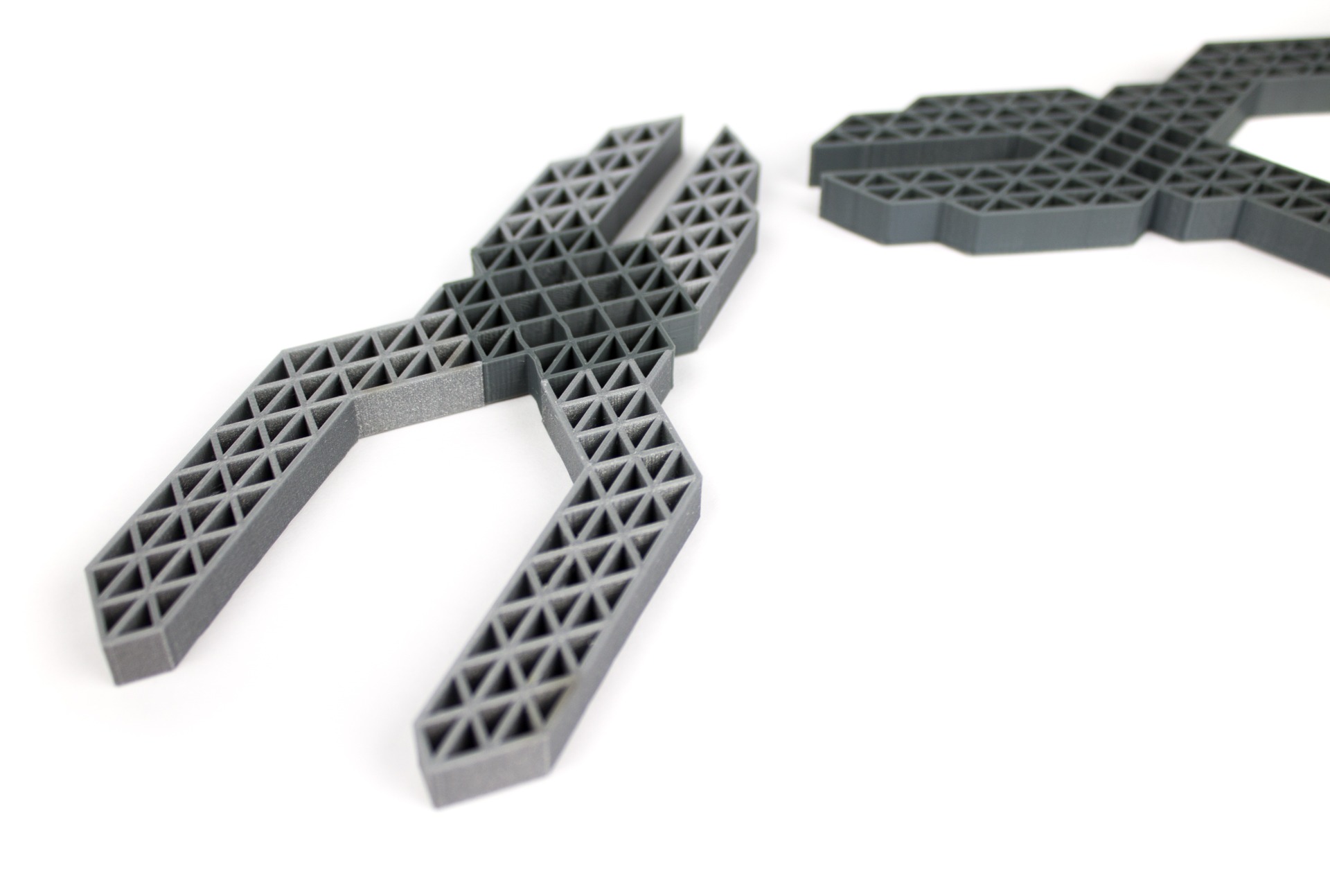 Print in Place Parallel Pliers + Multi Material Version by Dsk001, Download free STL model